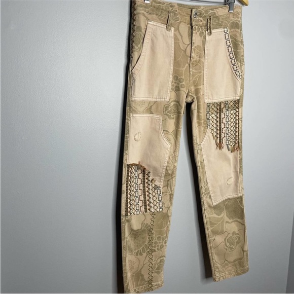 Anthropologie Pilcro The Camp Wanderer Patchwork Pants - Picture 1 of 2
